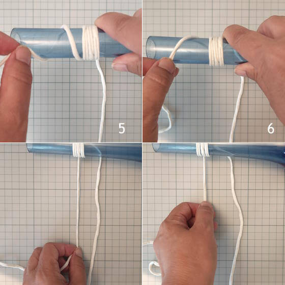Omslag mellan rät och avig maska