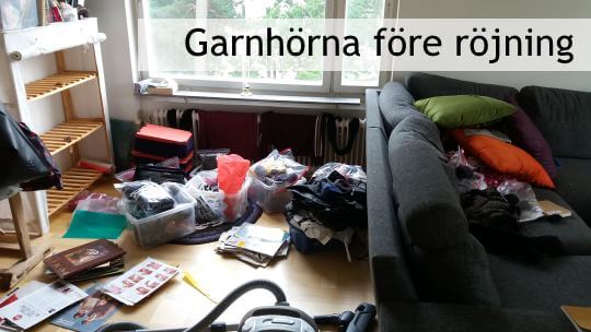 Har du stökigt bland dina garn? Då är det dags att städa! Följ bara checklistan