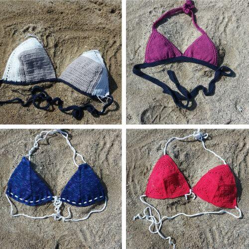 Virka och sticka en bikini efter gratis mönster - stor samling av länkar