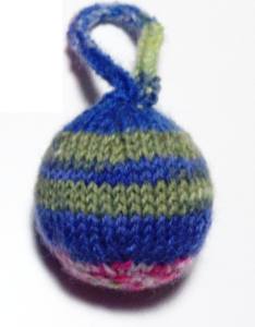 Stickad julgranskula