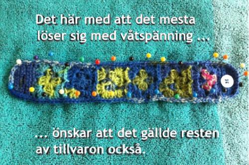 Vad är egentligen blockning eller våtspänning när det gäller stickning och virkning? Och varför? Hur? När? Här är fräcka svar.