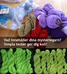 Mystiska garn: Hur vet jag vilket material som finns i mitt garn? Ett enkelt bränntest kan avslöja vilka fibrer som döljer sig i ditt garn.