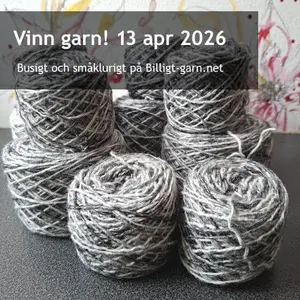 Älskar du stickning och virkning? Vill du ha fler nystan och mönster? Vinn garn och andra stickiga, virkiga gotter i Billigt-garn.nets roliga kunskapstävlingar