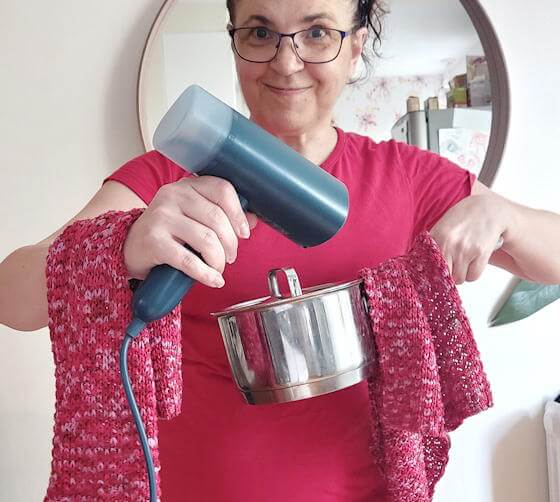 Test: Vilket fungerar bäst för att ånga upprepat garn, kastrull eller steamer?
