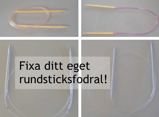 Hur fixar du snabbt en smart förvaring till dina rundstickor? Här hittar du tips, tricks och gratis beskrivningar.