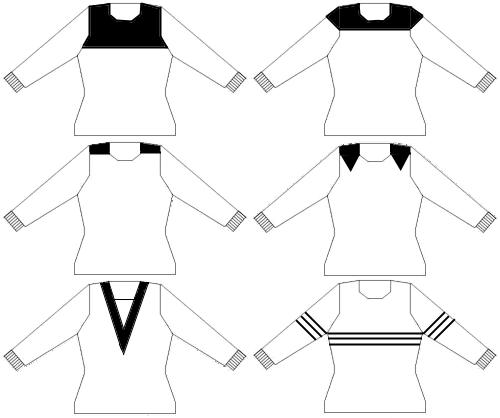 Idéer på hur du kan fixa till ok och axlar på tröjor med hjälp av restgarn