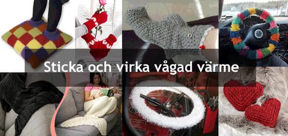 Sticka och virka roliga, värmande saker i julklapp. Gratis mönster! Sticka och virka roliga, värmande saker i julklapp. Gratis mönster!