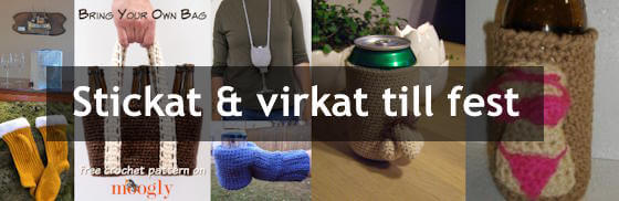Stickat & virkat till fest Stickat & virkat till fest