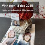 Vinn garnpaket i decembertävlingen 2025! Vinn garnpaket i decembertävlingen 2025!