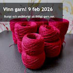 Vinn garnpaket i decembertävlingen 2025! Vinn garnpaket i decembertävlingen 2025!