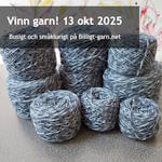 Vinn återvunnet lammulls-blandgarn i oktobertävlingen 2025! Vinn återvunnet lammulls-blandgarn i oktobertävlingen 2025!
