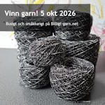 Vinn svartvitt återvunnet bomullsblandgarn i oktobertävlingen 2026