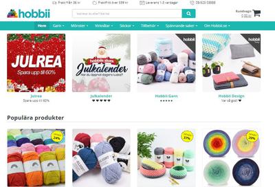 Hobbii.se i december 2018